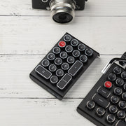 BLACK CHROME QWERKYWRITER® NUMKEY NUMPAD