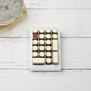 WHITE GOLD QWERKYWRITER® NUMKEY NUMPAD