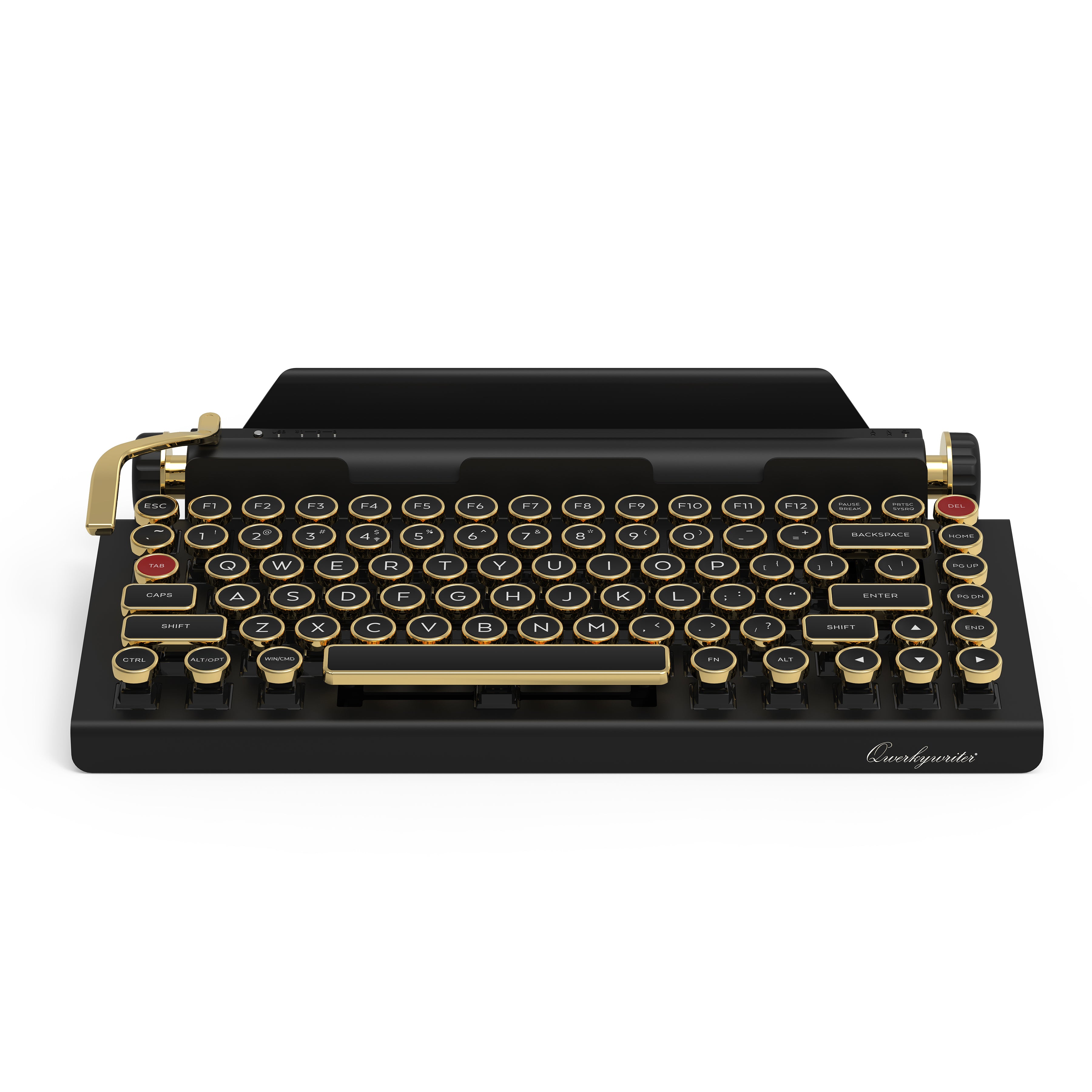 BLACK GOLD QWERKYWRITER® US Layout Limited Store Exclusive