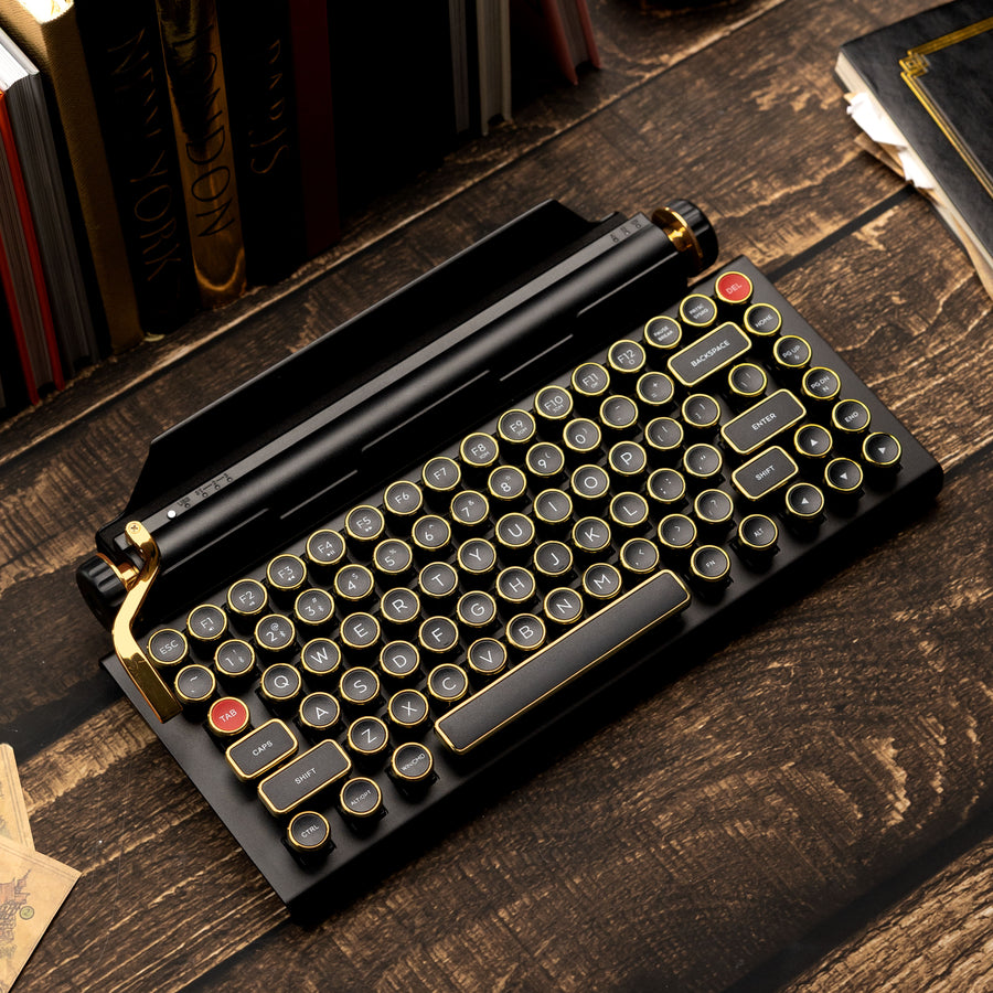 BLACK GOLD QWERKYWRITER® US Layout Limited Store Exclusive