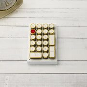 BUNDLE WHITE GOLD QWERKYWRITER® US + NUMKEY + WRIST REST