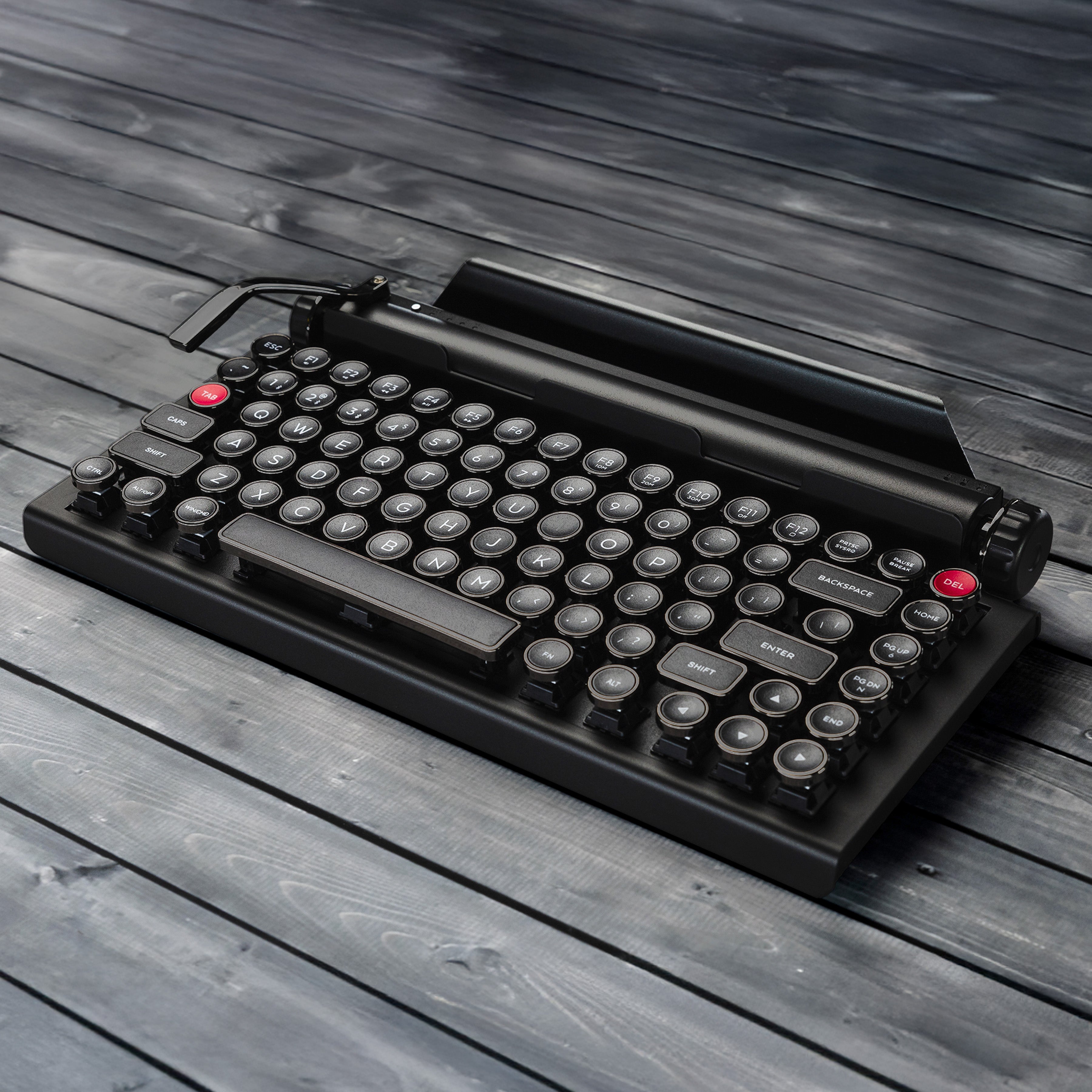 キーボード Qwerkywriter Anniversary Edition Qwerkywriter® Typewriter Keyboard – Anniversary Edition (Dark