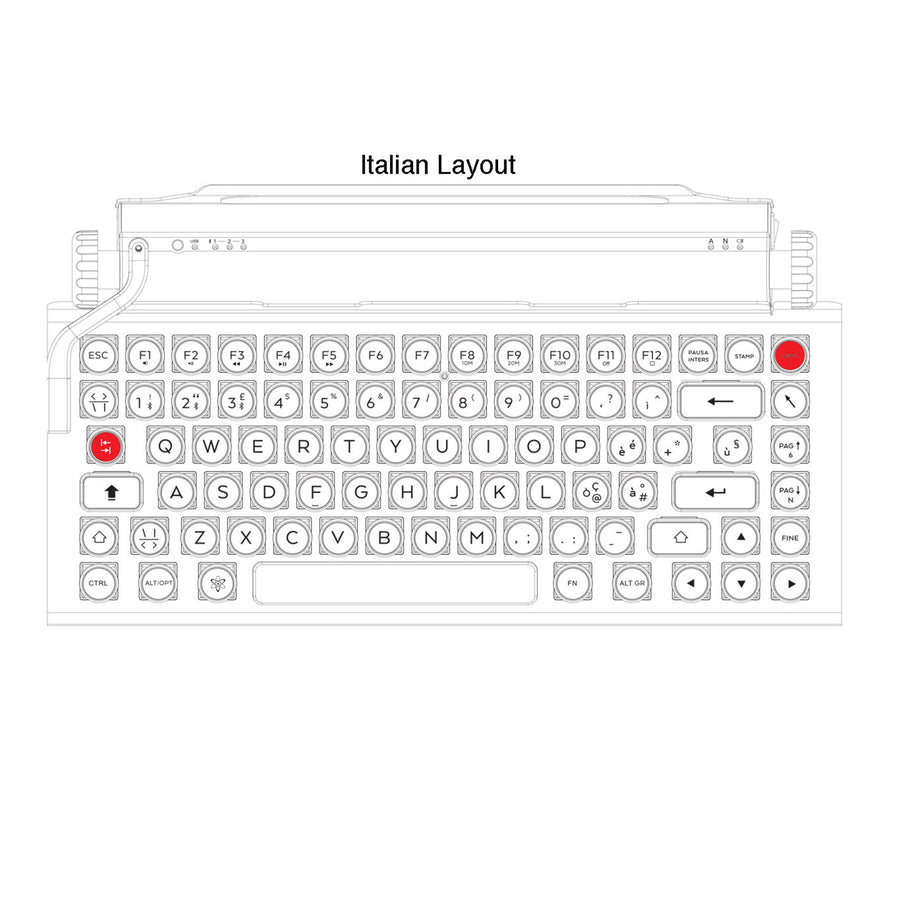ANNIVERSARY EDITION QWERKYWRITER® INTERNATIONAL VERSION