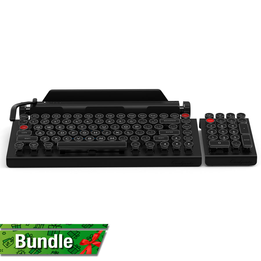 BUNDLE ANNIVERSARY EDITION QWERKYWRITER® US + NUMKEY + WRIST REST