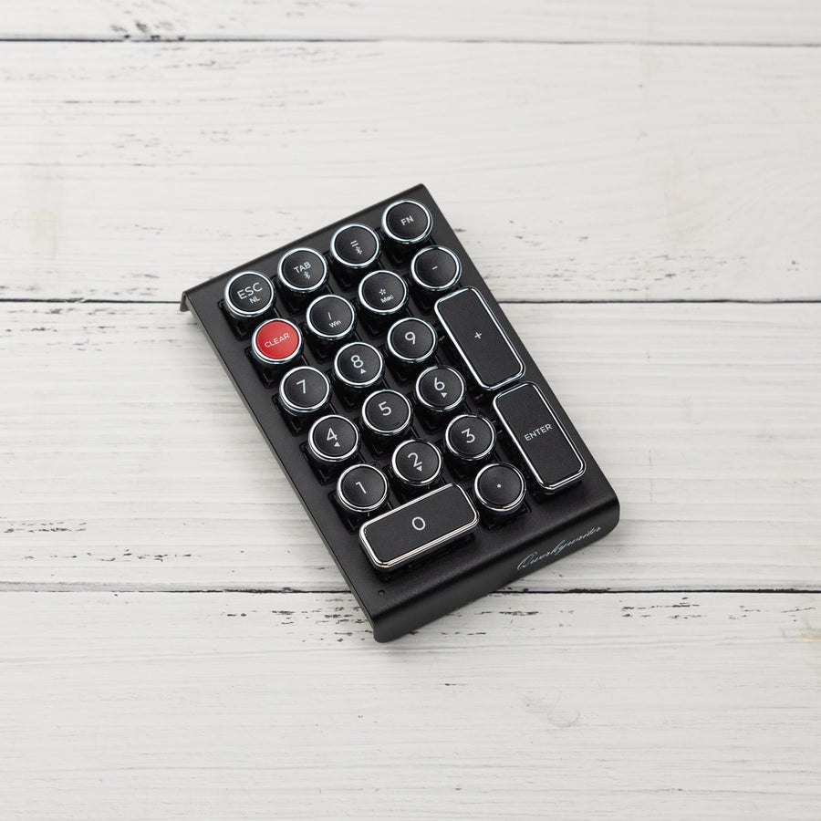 BLACK CHROME QWERKYWRITER® NUMKEY NUMPAD