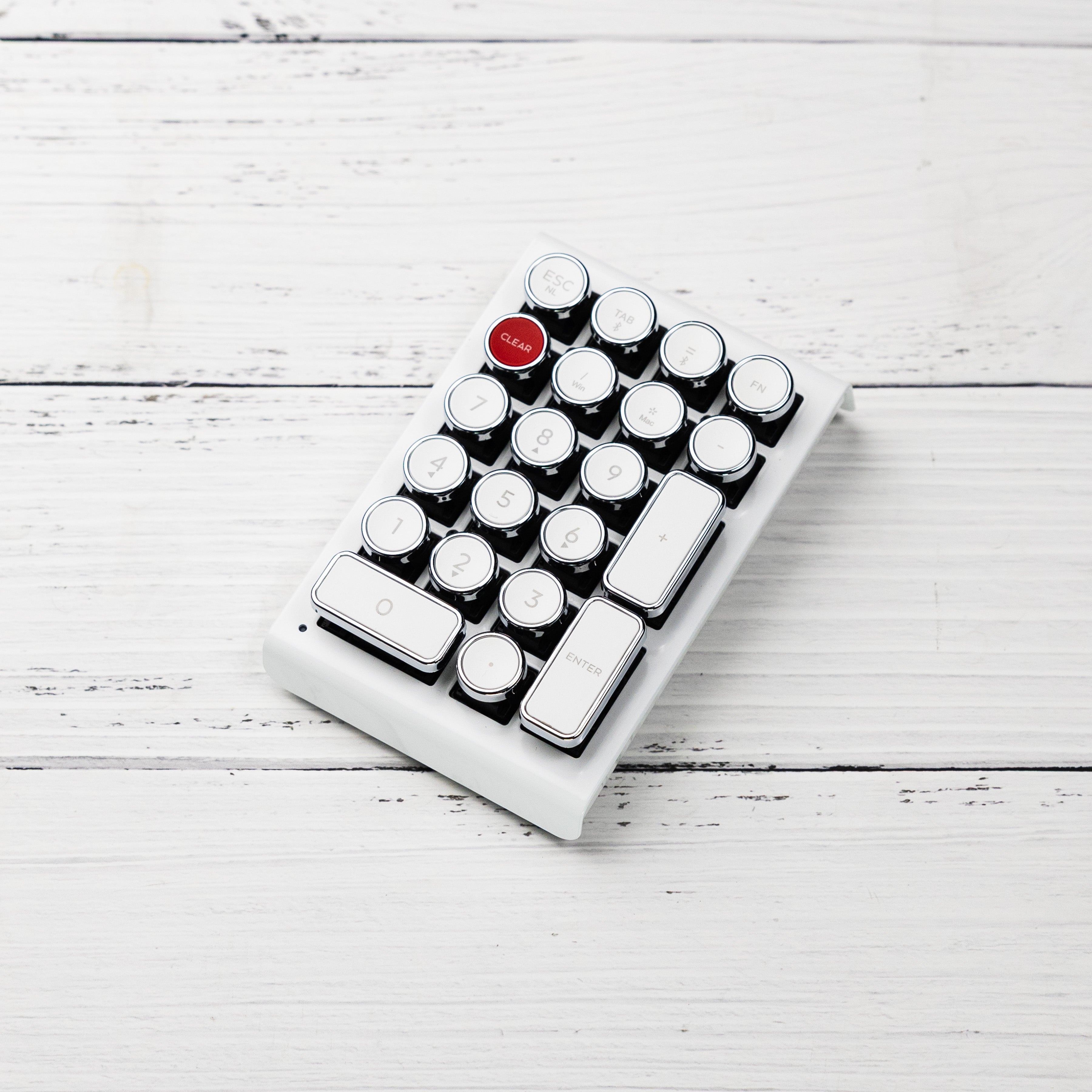 QWERKYWRITER® テンキー NUMKEY White Chrome WHITE CHROME QWERKYWRITER® NUMKEY NUMPAD