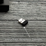 Limited Black Chrome Premium Aluminum Typewriter Keyboard QWERKYWRITER 2