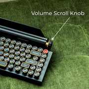 Limited Black Gold Premium Aluminum Typewriter Keyboard QWERKYWRITER 2
