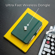 Limited White Chrome Premium Aluminum Typewriter Keyboard QWERKYWRITER 2 Hand Assembled