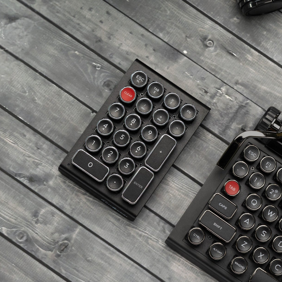 Anniversary Edition QWERKWRITER NUMKEY DARK CHROME