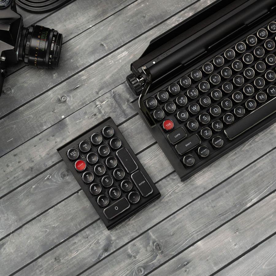 Anniversary Edition QWERKWRITER NUMKEY DARK CHROME