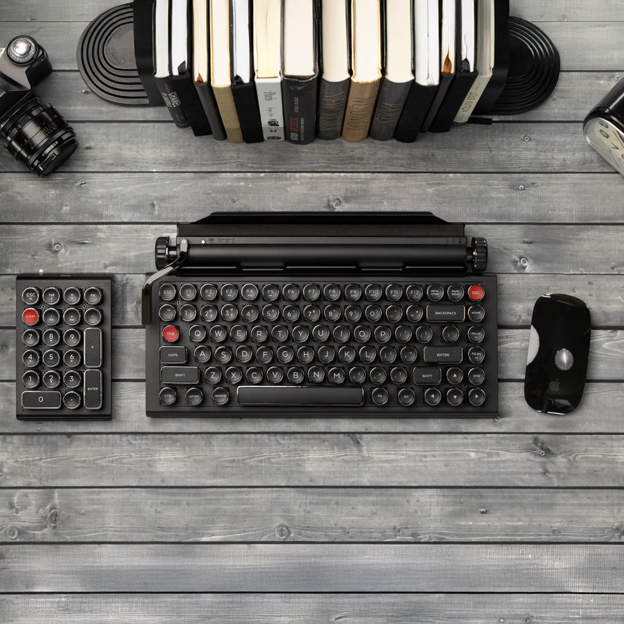 Anniversary Edition QWERKWRITER NUMKEY DARK CHROME