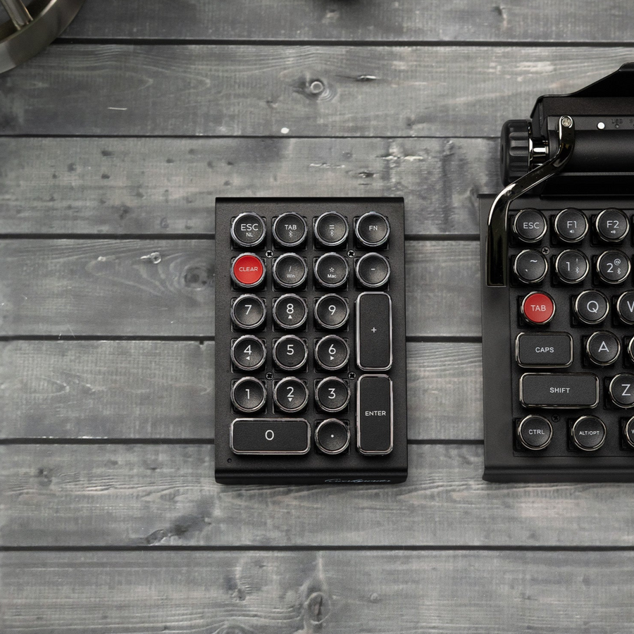 Anniversary Edition QWERKWRITER NUMKEY DARK CHROME