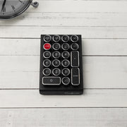 BLACK CHROME QWERKYWRITER® NUMKEY NUMPAD