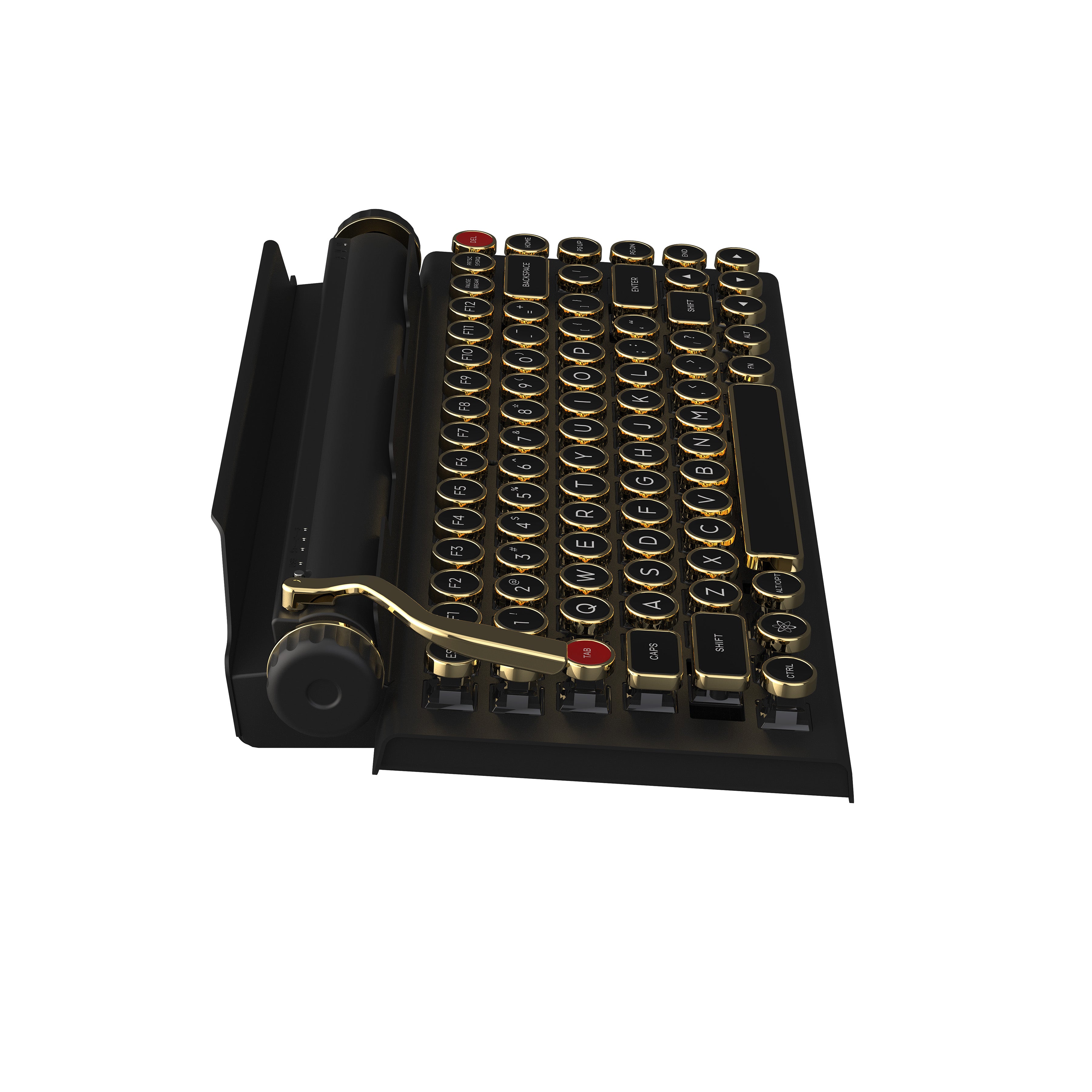 BLACK GOLD QWERKYWRITER® US Layout Limited Store Exclusive