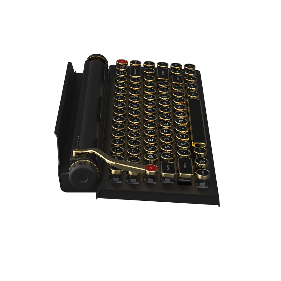 BLACK GOLD QWERKYWRITER® US Layout Limited Store Exclusive