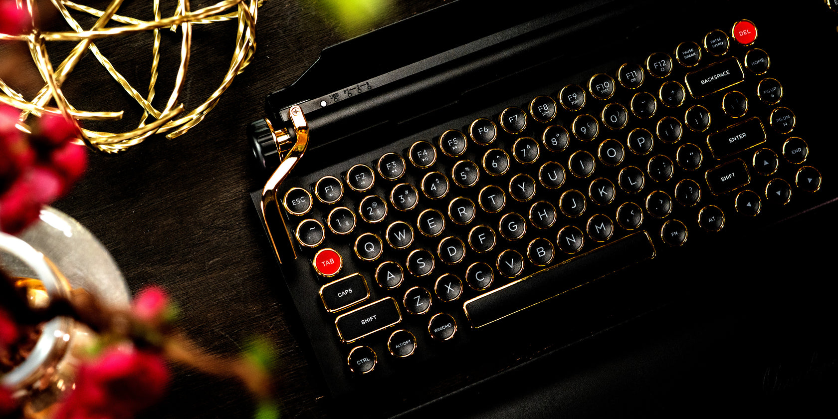 Flowo typewriter : un concept de machine à écrire moderne