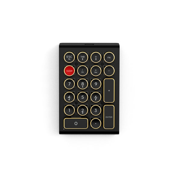 QWERKYWRITER® NUMKEY BLACK GOLD 3 QWERKYWRITER® NUMKEY BLACK GOLD 2