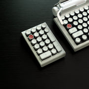 WHITE CHROME QWERKYWRITER® NUMKEY NUMPAD