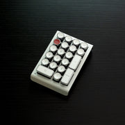 WHITE CHROME QWERKYWRITER® NUMKEY NUMPAD