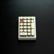 WHITE GOLD QWERKYWRITER® NUMKEY NUMPAD