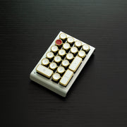 WHITE GOLD QWERKYWRITER® NUMKEY NUMPAD