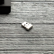 QWERKYWRITER 2 BLACK CHROME Next Gen Hot Swap Tri Mode Typewriter Keyboard