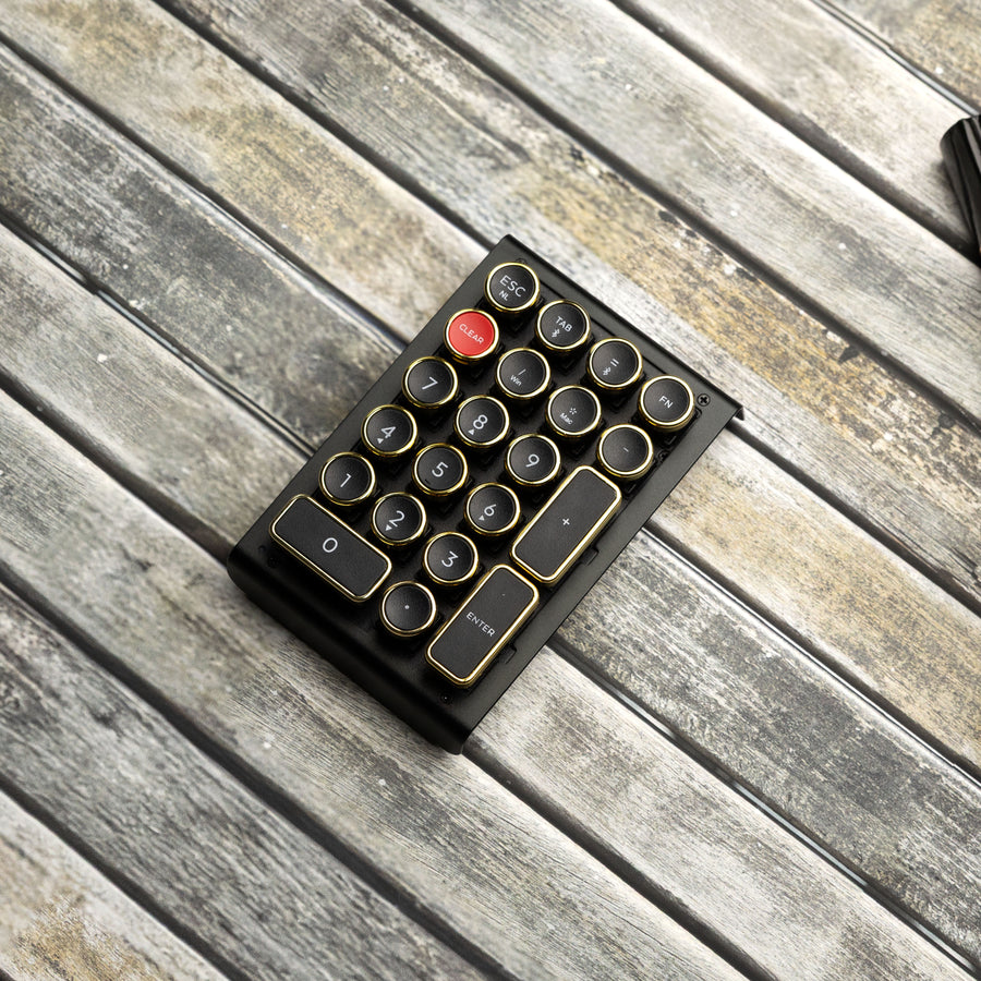 QWERKYWRITER 2 NUMKEY BLACK GOLD Hot Swappable