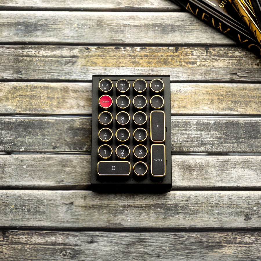 QWERKYWRITER 2 NUMKEY BLACK GOLD Hot Swappable