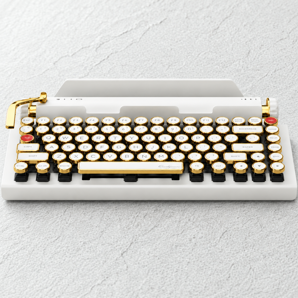 White Gold Qwerkywriter 2 Hero Image