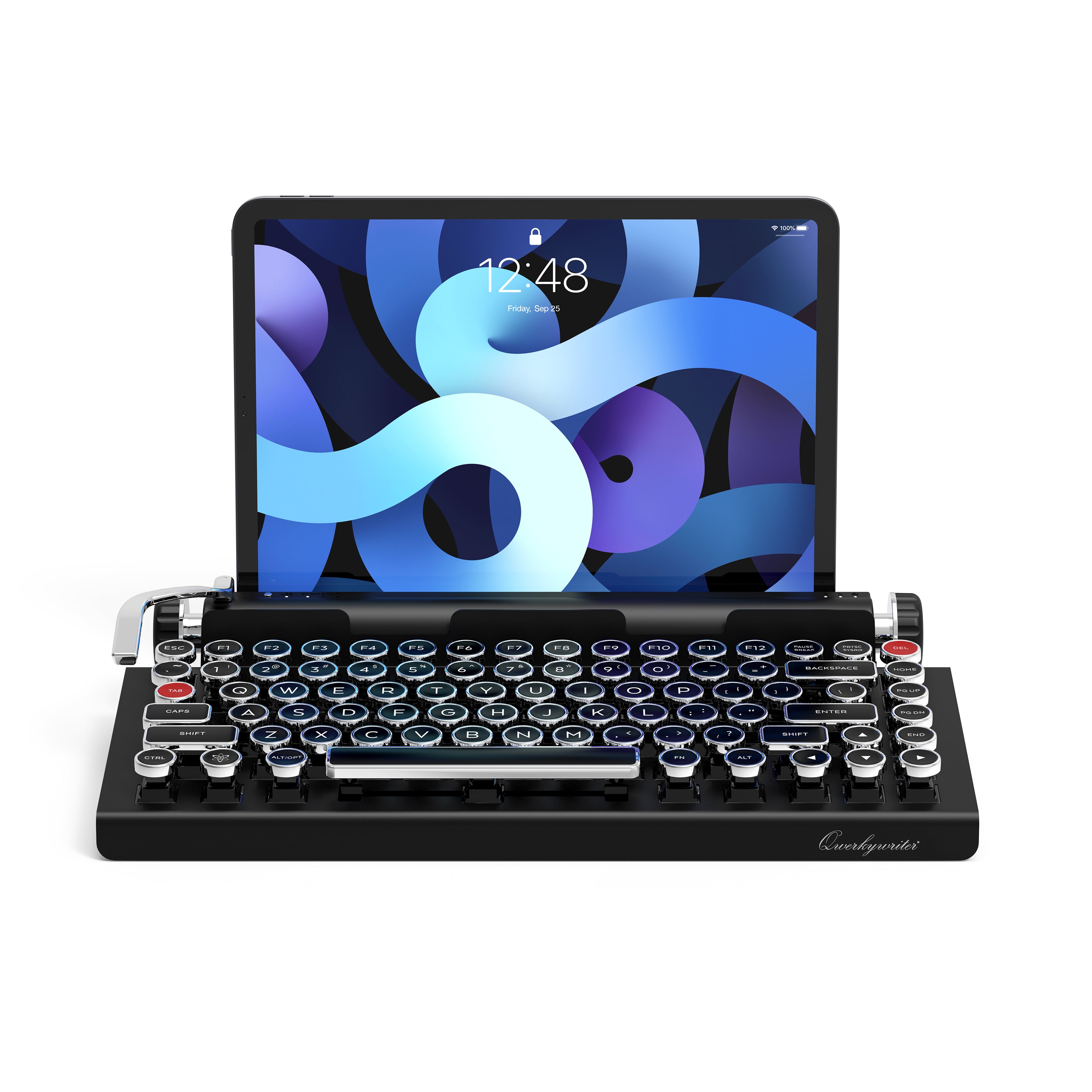 Never mass produced. Every Qwerkywriter® is hand assembled in small batches by our team in California using premium components and meticulous attention to detail.