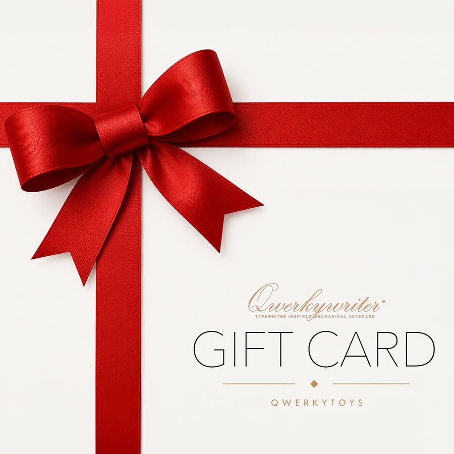 Qwerkywriter Virtual Gift Card