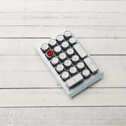 WHITE CHROME QWERKYWRITER® NUMKEY NUMPAD