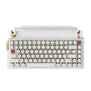 WHITE GOLD SIGNATURE QWERKYWRITER® US LAYOUT LIMITED RELEASE