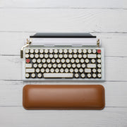 QWERKYWRITER® Official Ergonomic Wrist Pad Rest BROWN