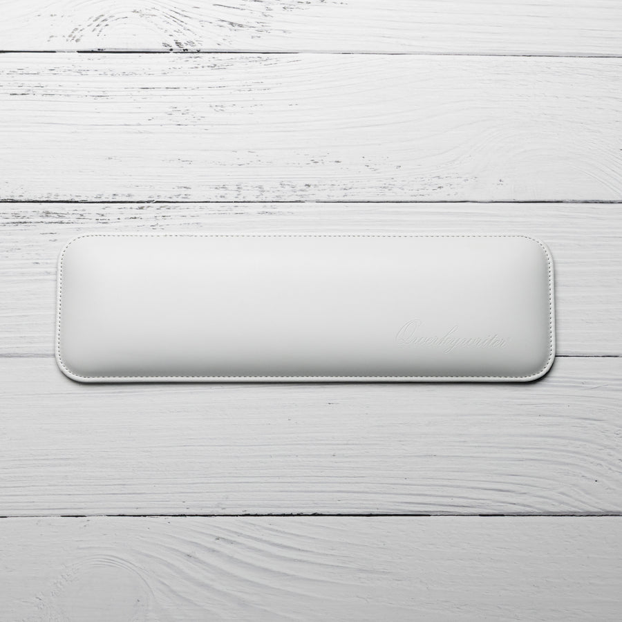 QWERKYWRITER® Official Ergonomic Wrist Pad Rest WHITE