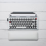 QWERKYWRITER® Official Ergonomic Wrist Pad Rest WHITE