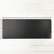 Qwerkywriter typewriter keyboard best in class premium all aluminum body official black desk mat diagram callout measurements US ANSI layout