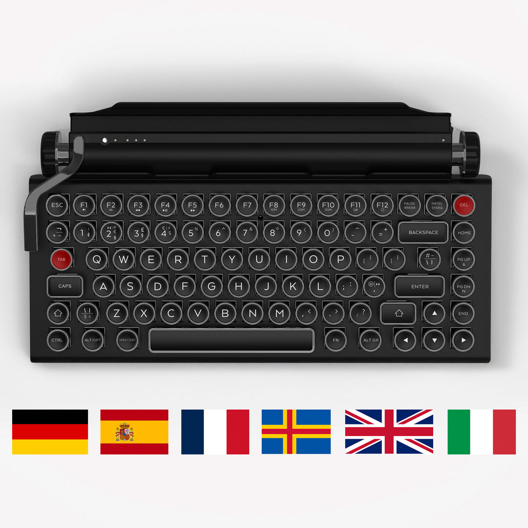 QWERKYWRITER® Anniversary Edition International Version | Retro ...