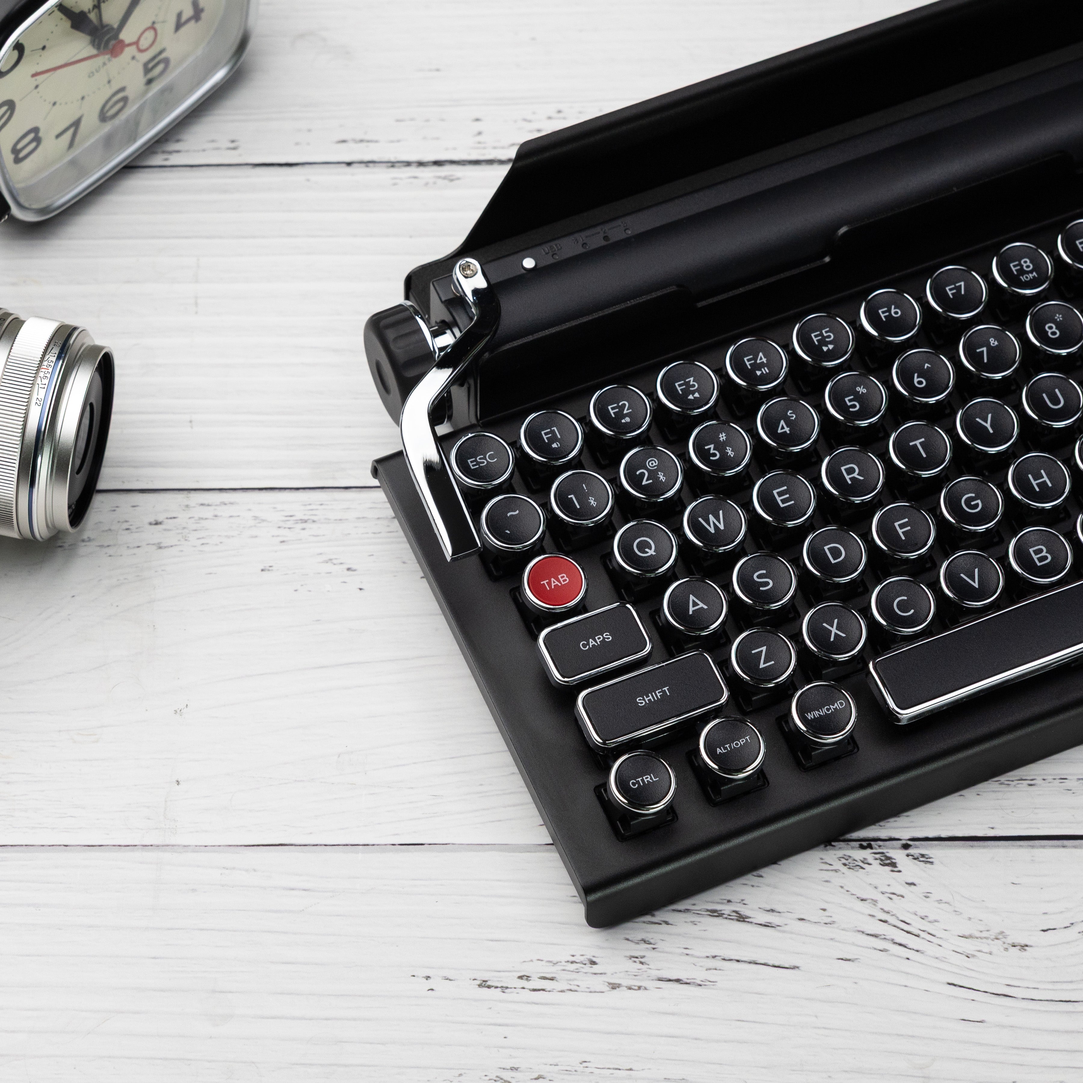 REFURBISHED BLACK CHROME QWERKYWRITER® US Layout