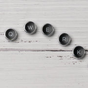 Qwerkywriter typewriter keyboard best in class premium all aluminum body in black chrome keycaps US ANSI layout