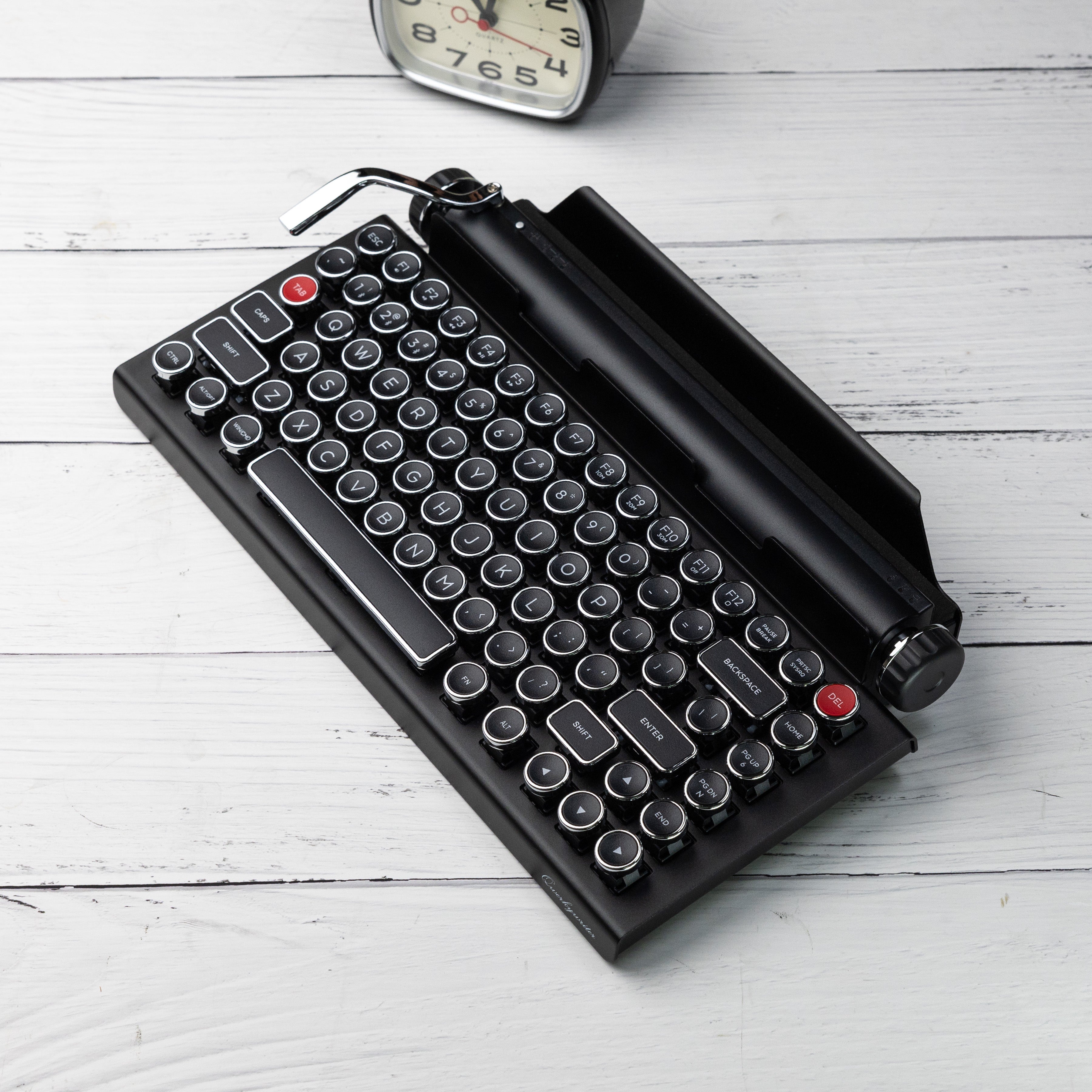 REFURBISHED BLACK CHROME QWERKYWRITER® US Layout