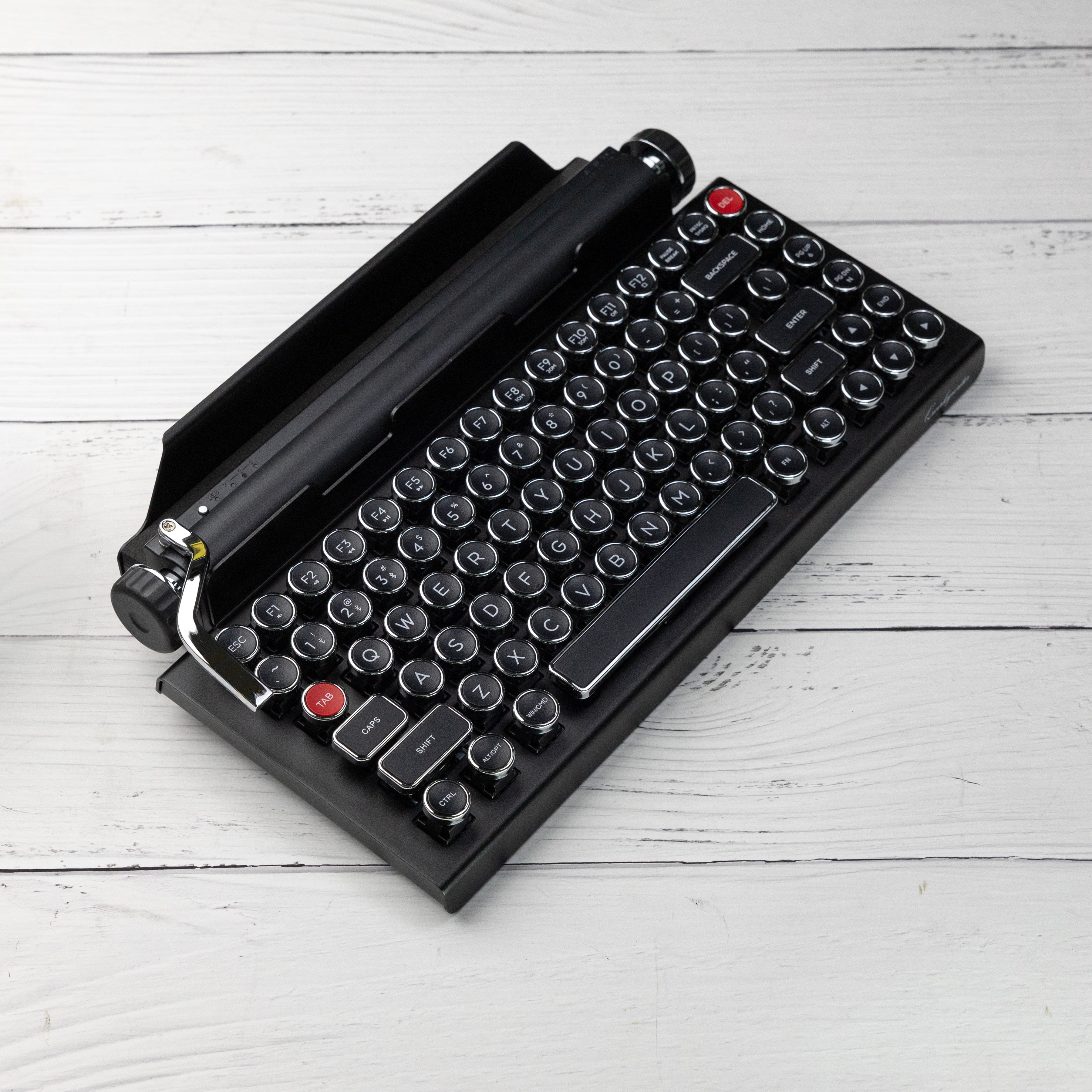 REFURBISHED BLACK CHROME QWERKYWRITER® US Layout